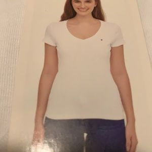 Tommy Hilfiger color white, XL